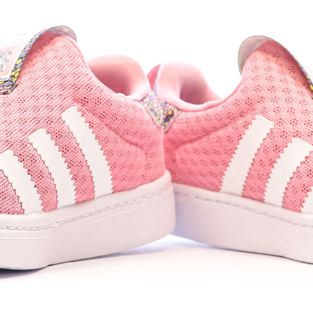 Baskets Roses Fille Adidas Superstar 360 vue 6