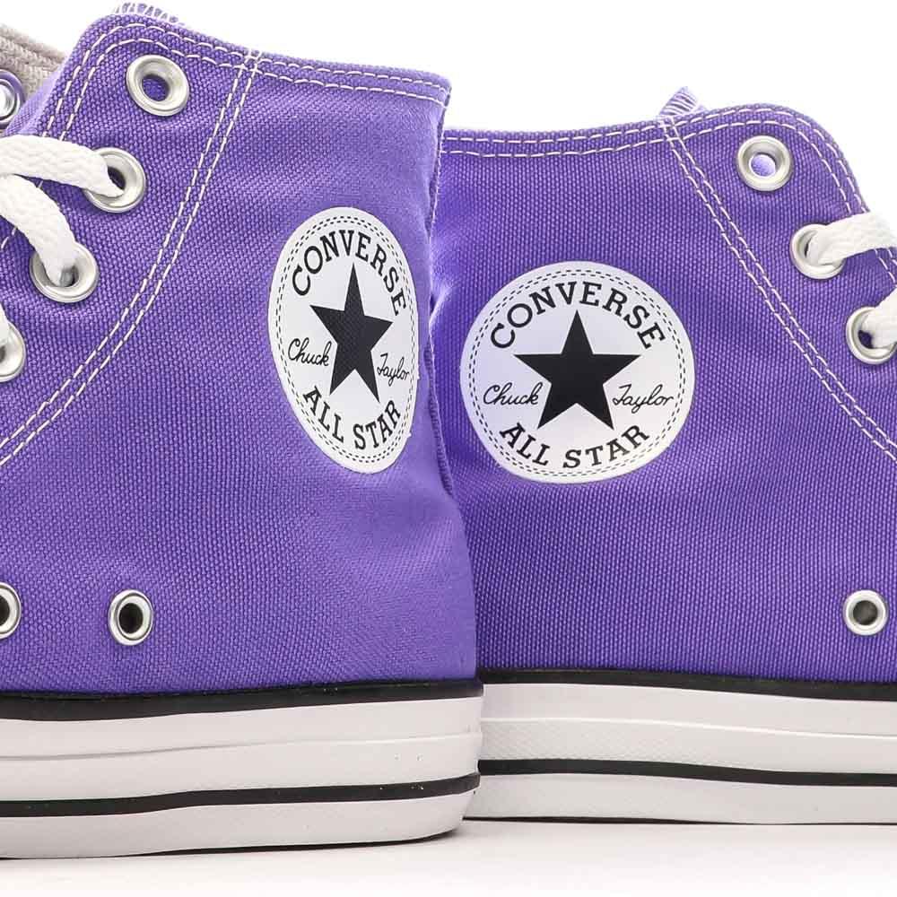 Baskets Violettes Femme Converse Chuck Taylor All Star vue 7