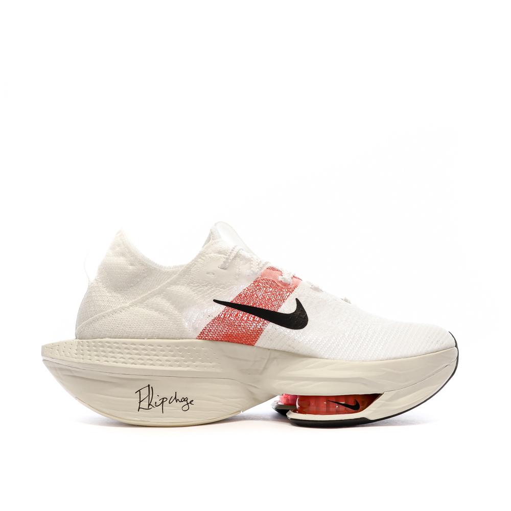 Chaussures de running Blanches/Rouges Homme Nike Alphfly vue 2