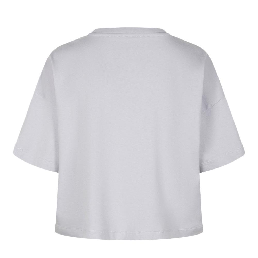Camiseta Converse Chuck Ghost gris de mujer ver 2