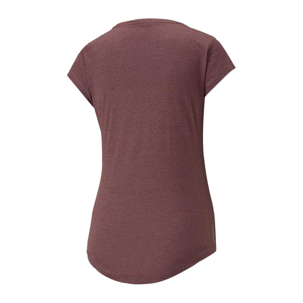 T-shirt Bordeaux Femme Puma Favorit vue 2