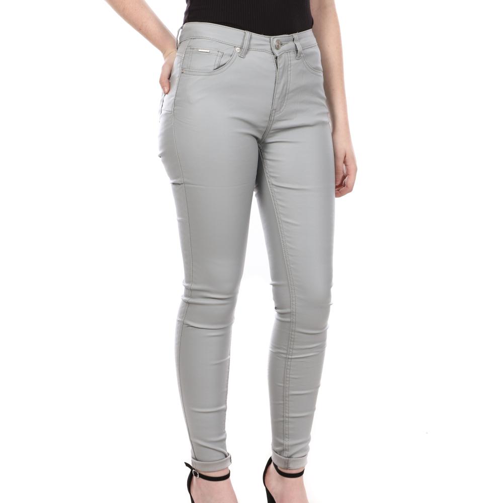 Pantalon Gris Enduit Femme Monday Premium pas cher