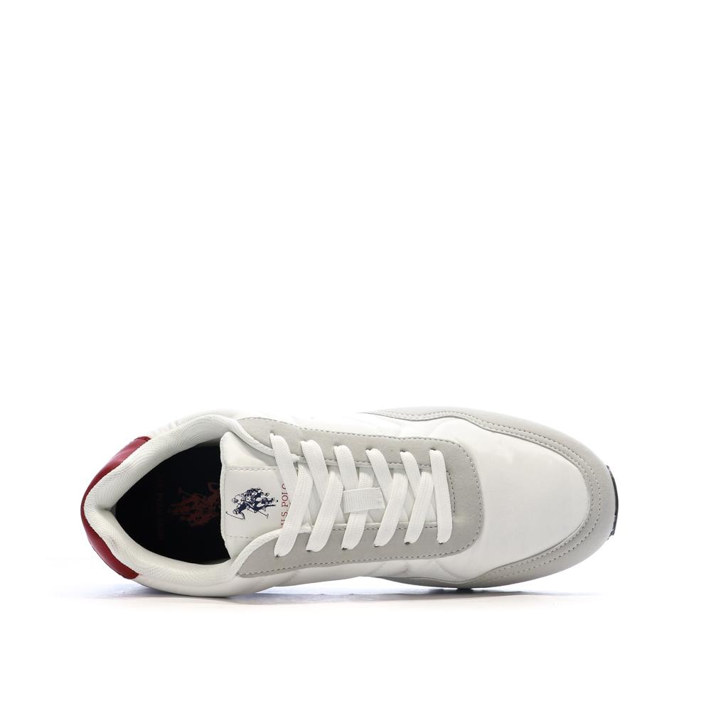 Baskets Blanches/Grises/Marines Femme US Polo ASSN FS1 vue 4