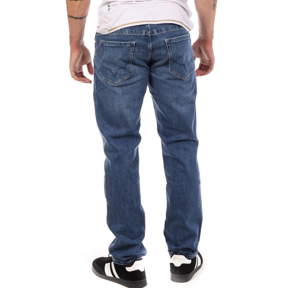 Men's Slim-Fit Blue Jeans by Pepe Jeans SS20 Photo of the Espace des Marques %store% store - view of %key%