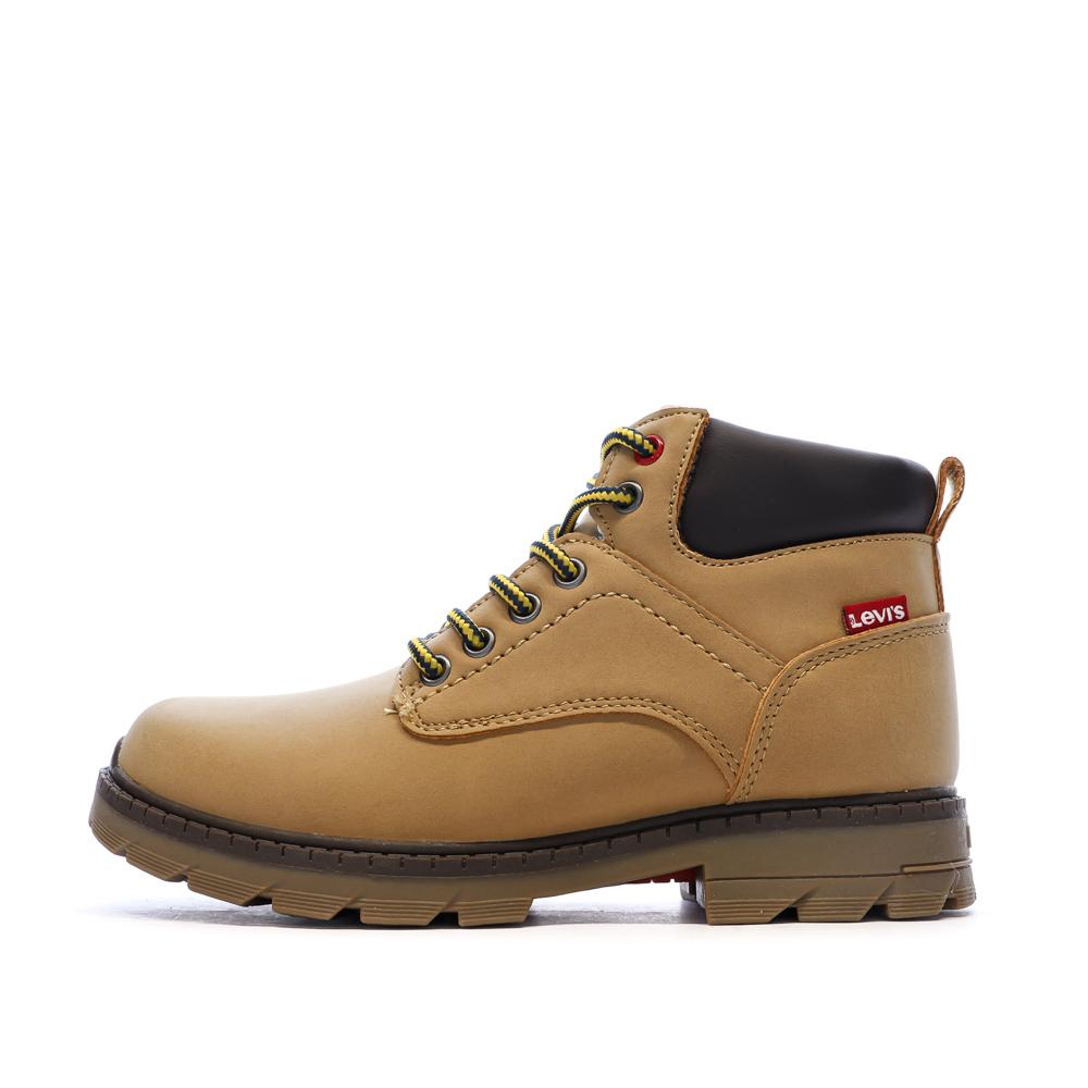 Boots Camel Garçon Levi's Jax pas cher