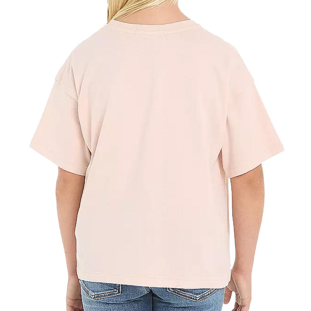 T-shirt Rose Fille Calvin Klein Jeans Serenity vue 2