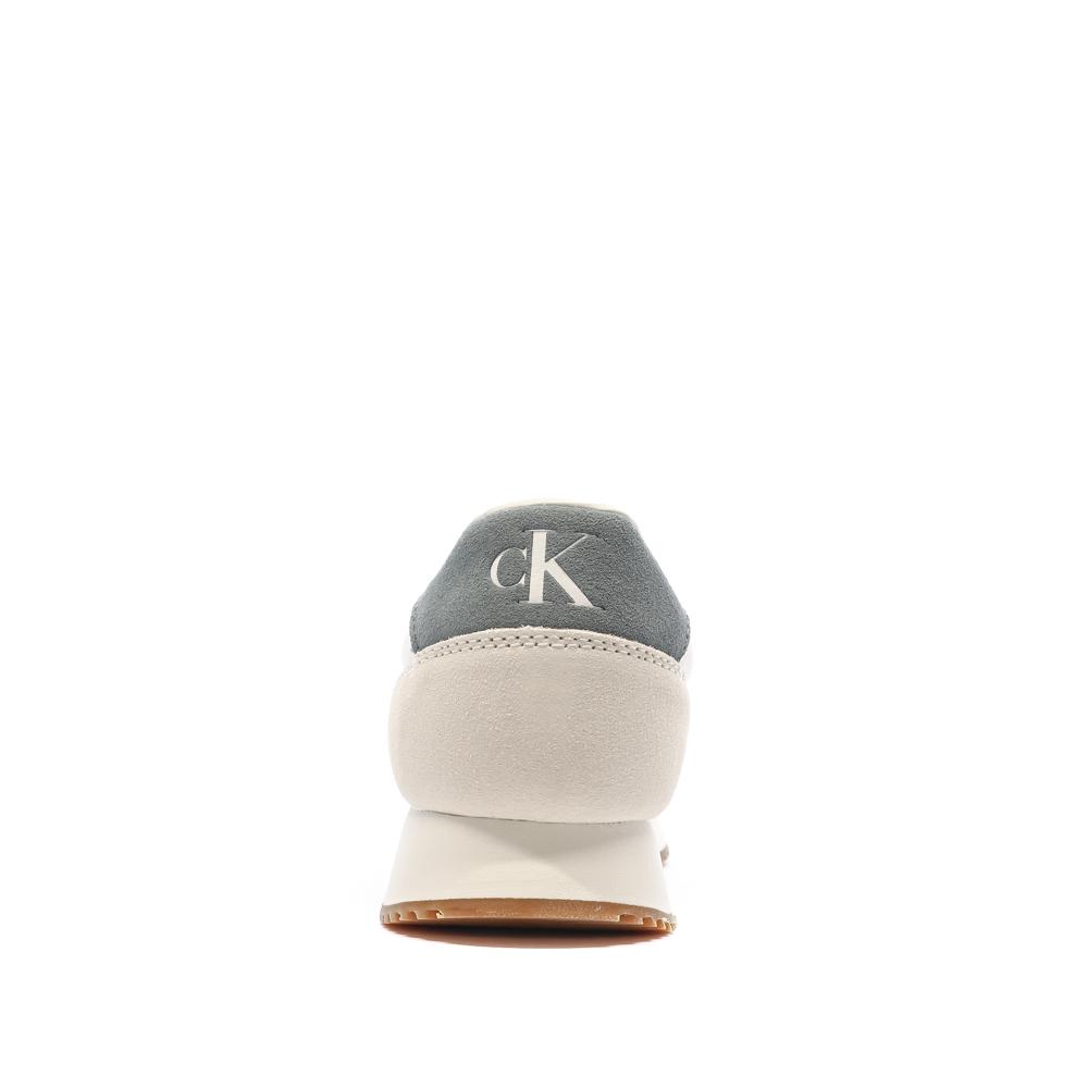 Baskets Blanches Homme Calvin Klein Jeans Retro vue 3