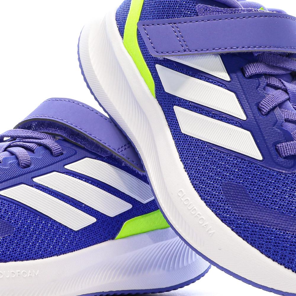 Basket Bleu Roi Garçon Adidas Runfalcon 5 vue 7