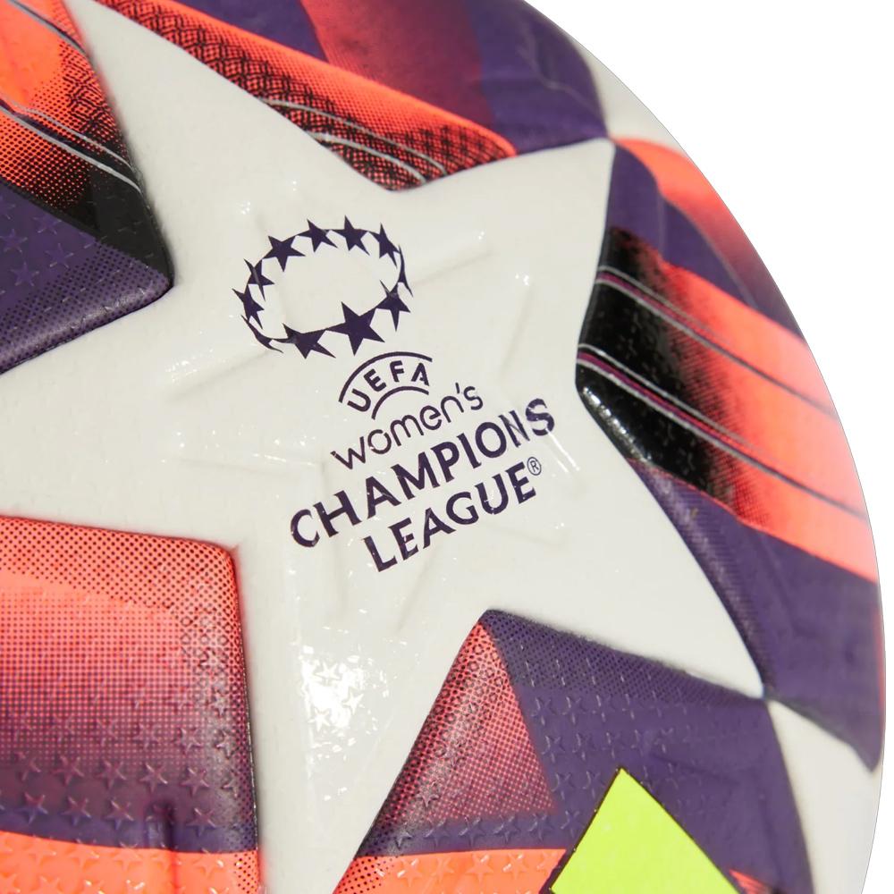 Champions Leagues Ballon Rose/Violet Adidas vue 2