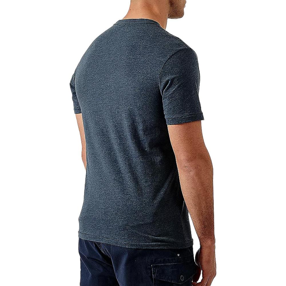 T-shirt Marine Chiné Homme Kaporal PACCO vue 2