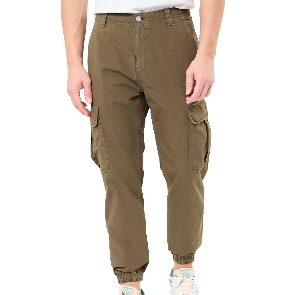 Pantalon Cargo Kaki Homme Tommy Hilfiger Ryan pas cher