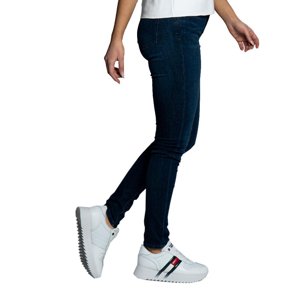 Jean Skinny Bleu femme Tommy Jeans Nora vue 2