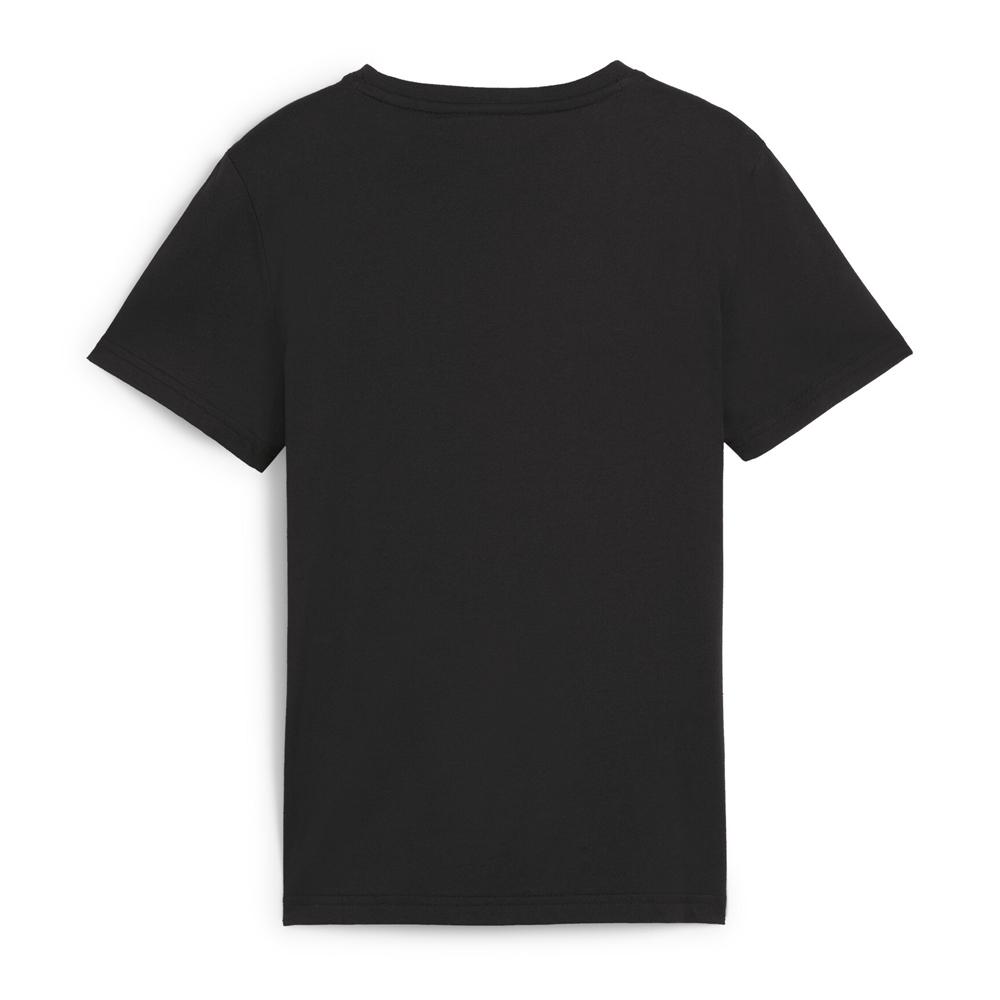 T-shirt Noir Garçon Puma Camo vue 2