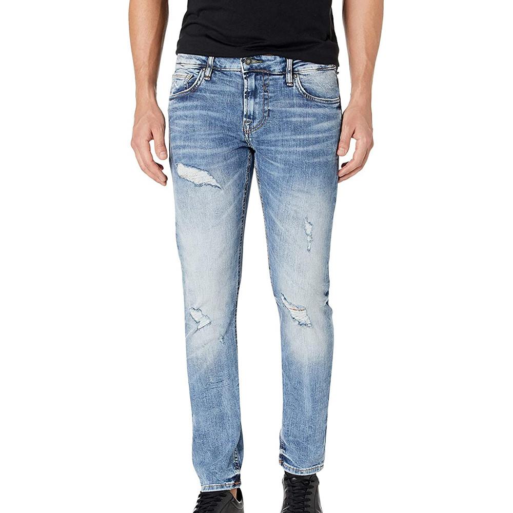 Jean Bleu clair Homme Guess Miami pas cher