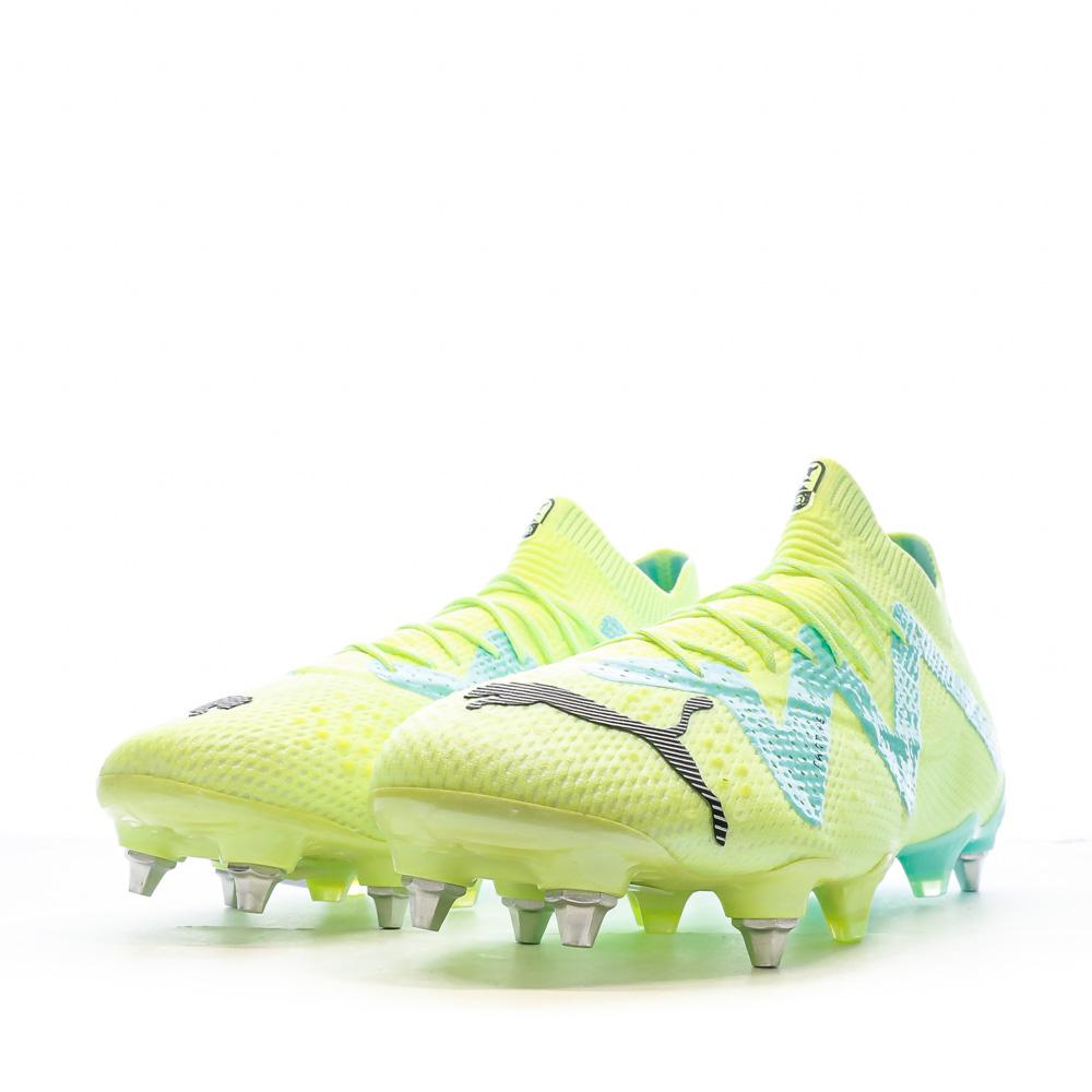 Chaussures de Football Bleu/Jaune Fluo Homme Future Ultimate 107164 vue 6