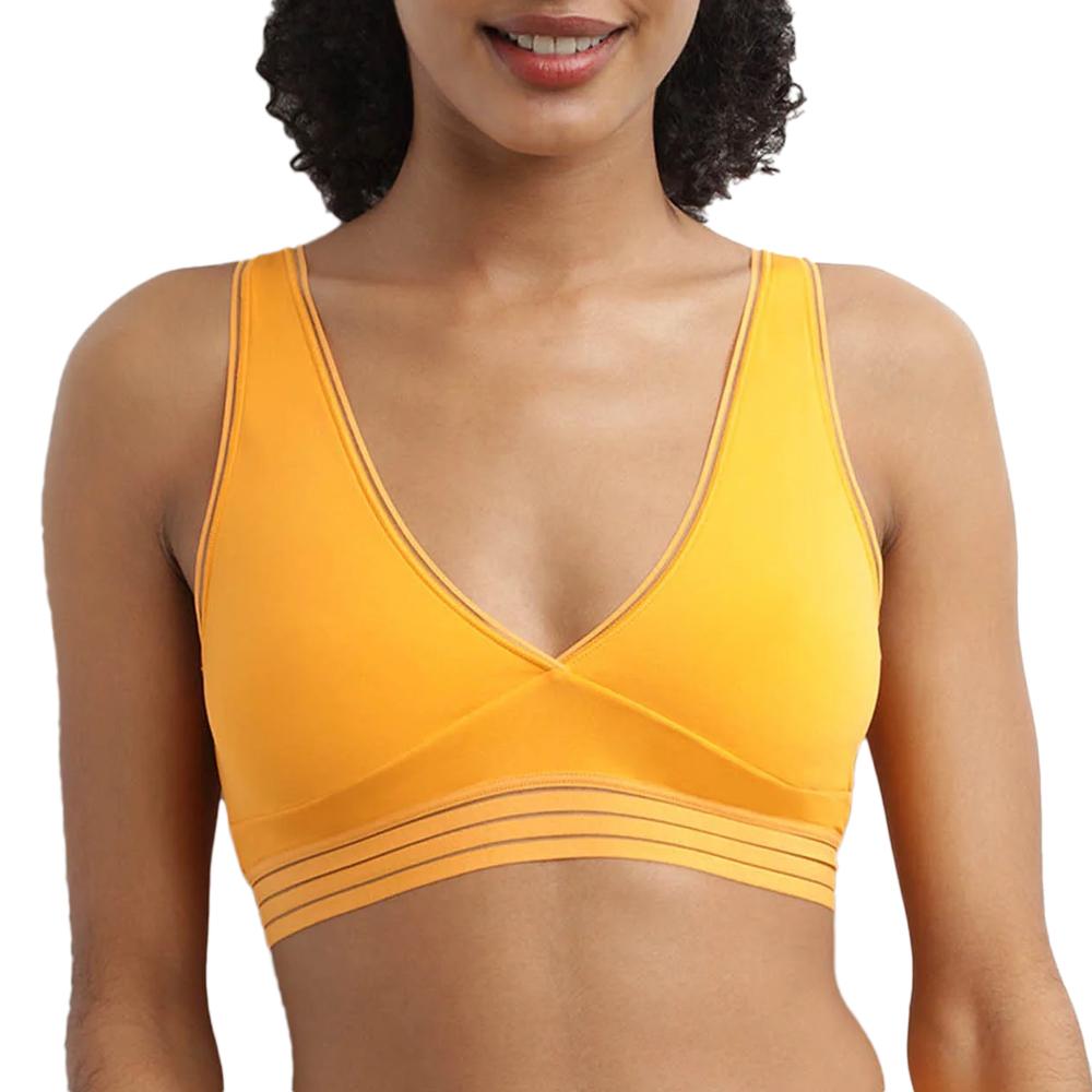 Soutien-gorge Jaune Femme Dim D0ASH pas cher