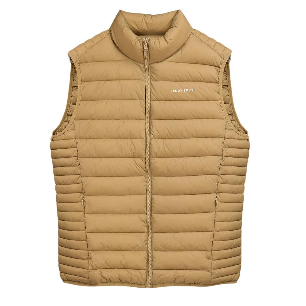 Doudoune sans manches Beige Homme Teddy Smith B-terry 12014310 pas cher