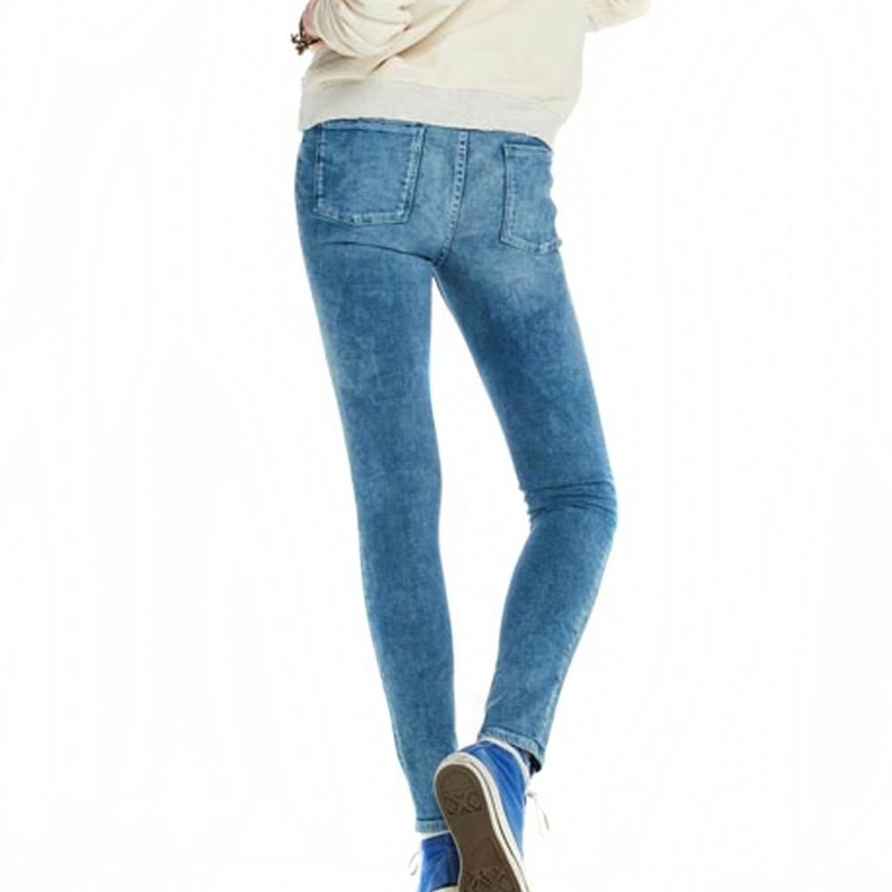 Jean Bleu Skinny Femme Scotch & Soda La Bohémienne vue 2