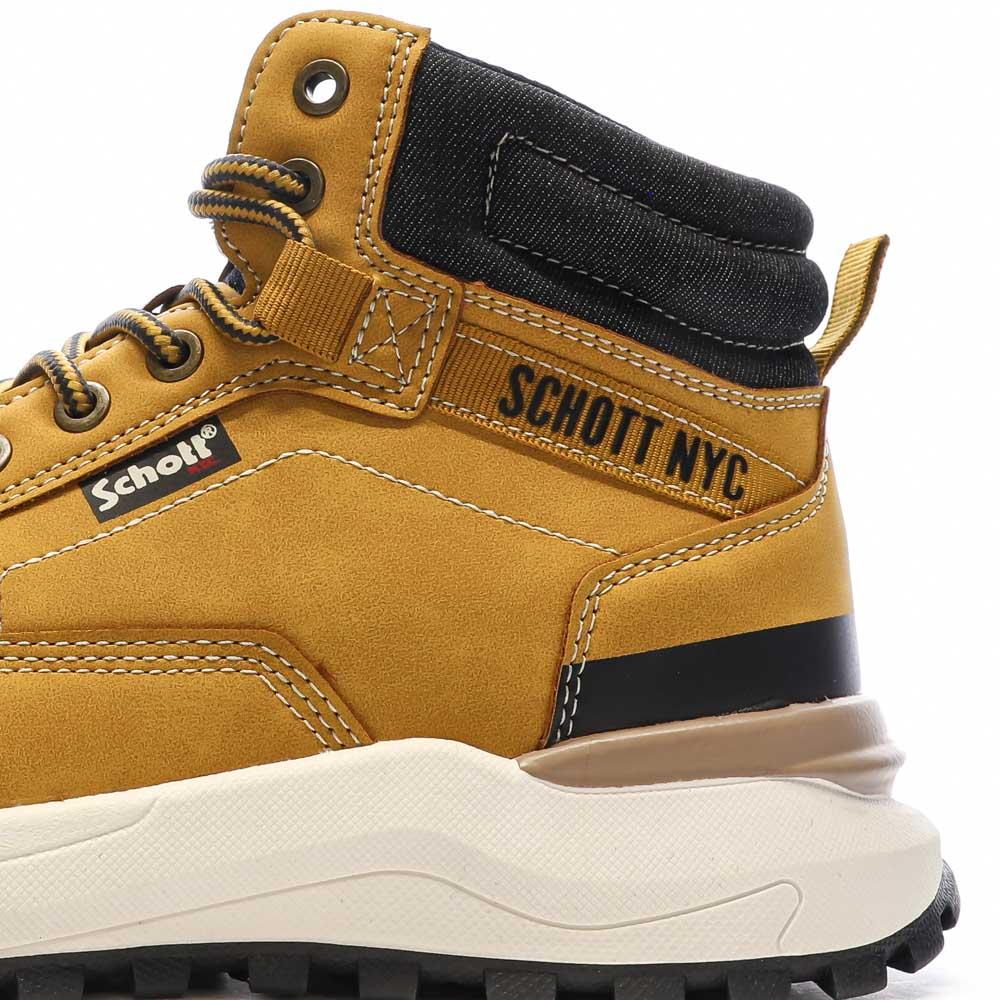 Boots Marron Homme Schott Birmi vue 7