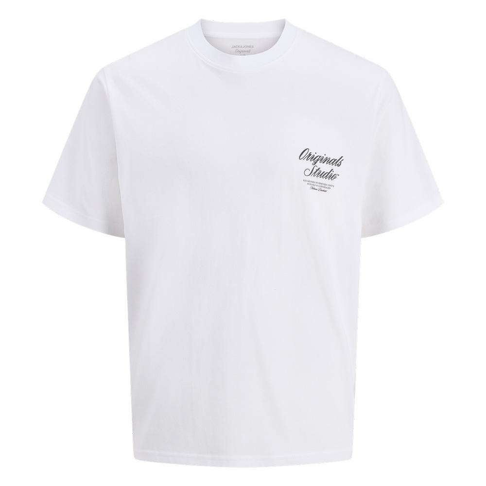 T-Shirt Blanc Homme Jack & Jones Norrebro pas cher
