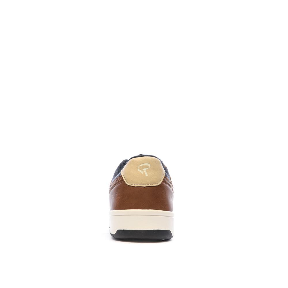 Baskets Marrons Homme Redskins Gandhi vue 3
