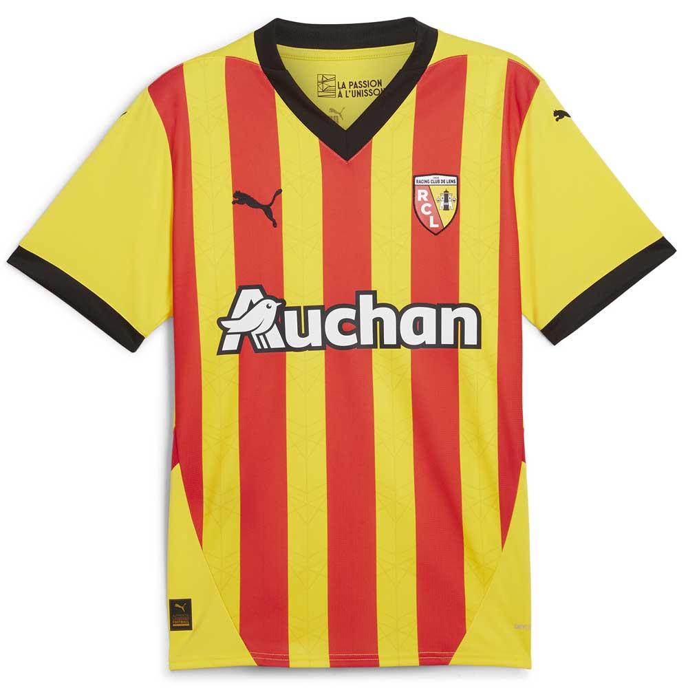 RC Lens Maillot Réplica Domicile Homme Puma 2024/2025 pas cher