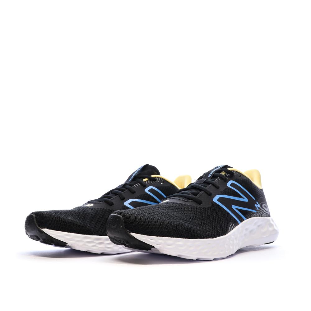 Chaussures de Running Noires/Jaunes Homme New Balance 411 vue 6