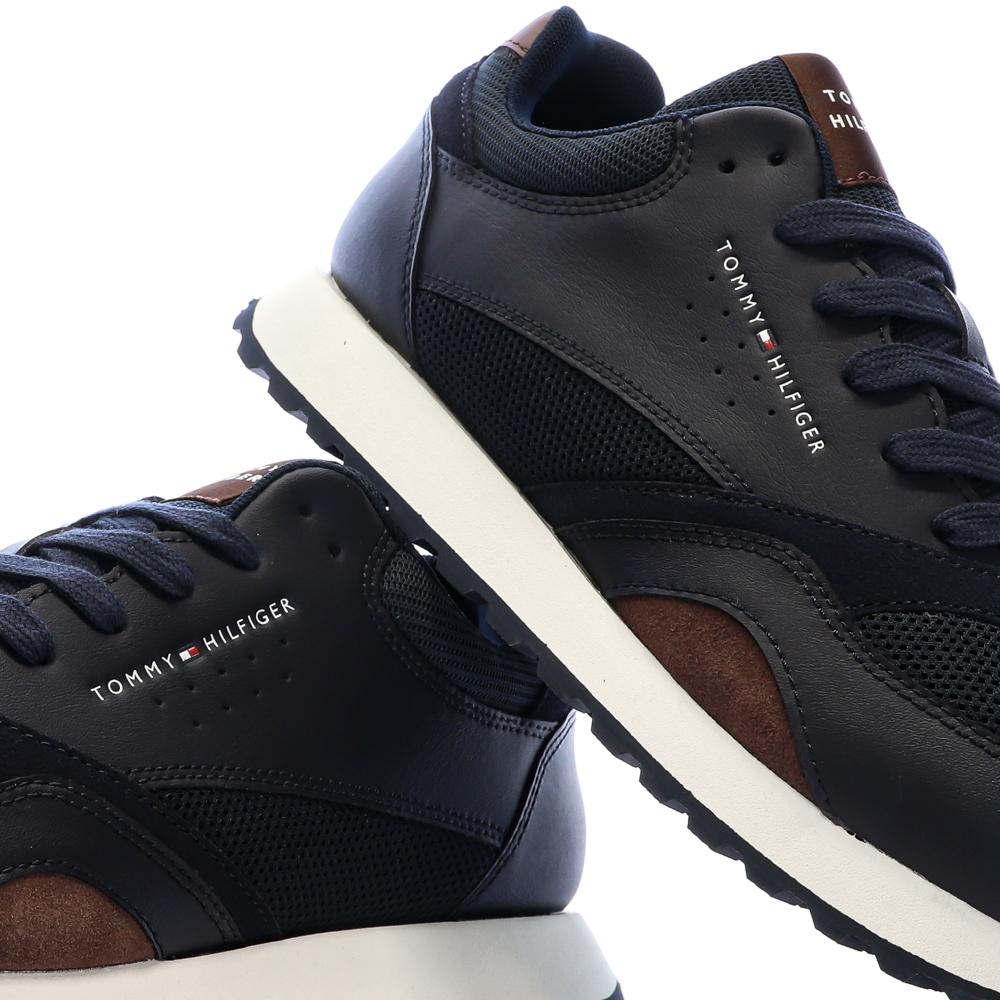 Baskets Marine Homme Tommy Hilfiger New Runner Eva vue 7