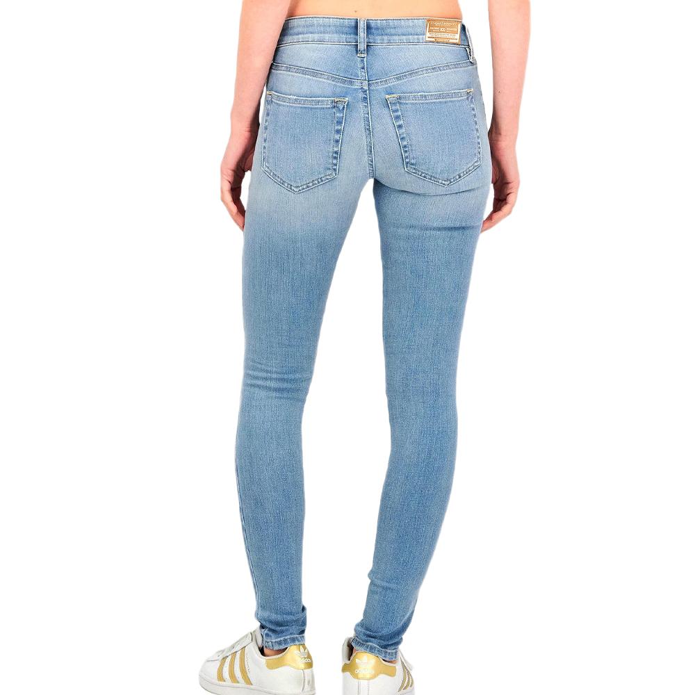Jean Slim Bleu Femme Diesel 2017 Slandy 2017 vue 2