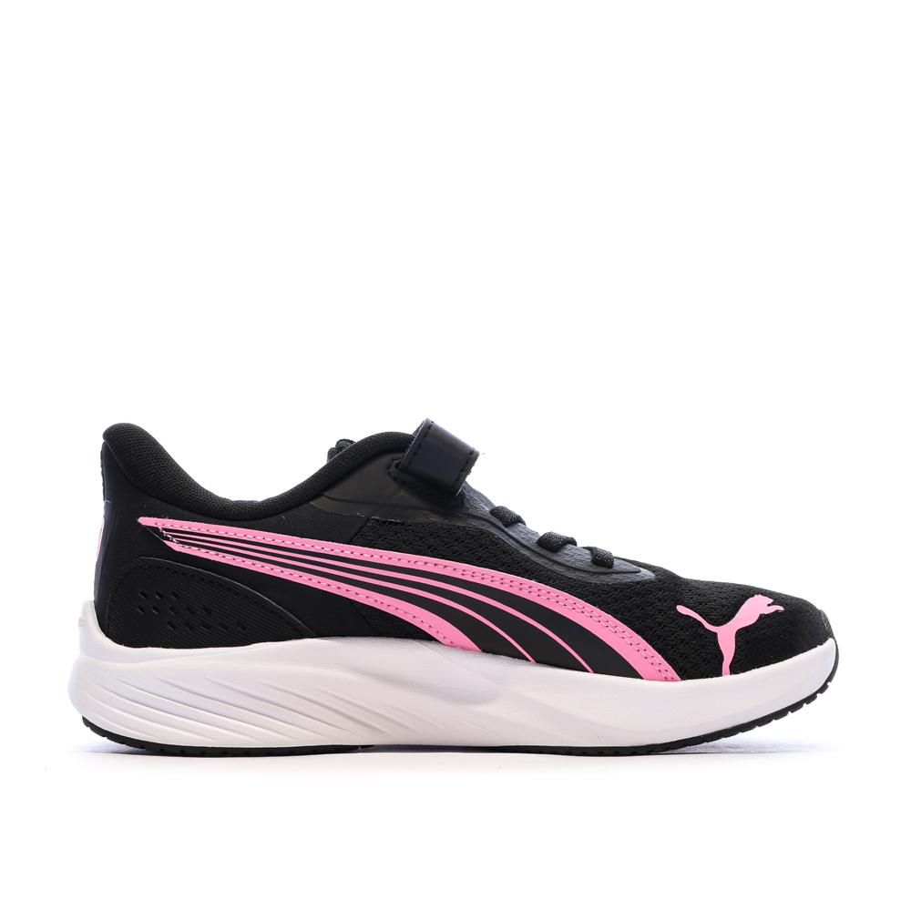 Baskets Noir/Rose Mixte Puma Pounce Lite Ac+ Ps vue 2