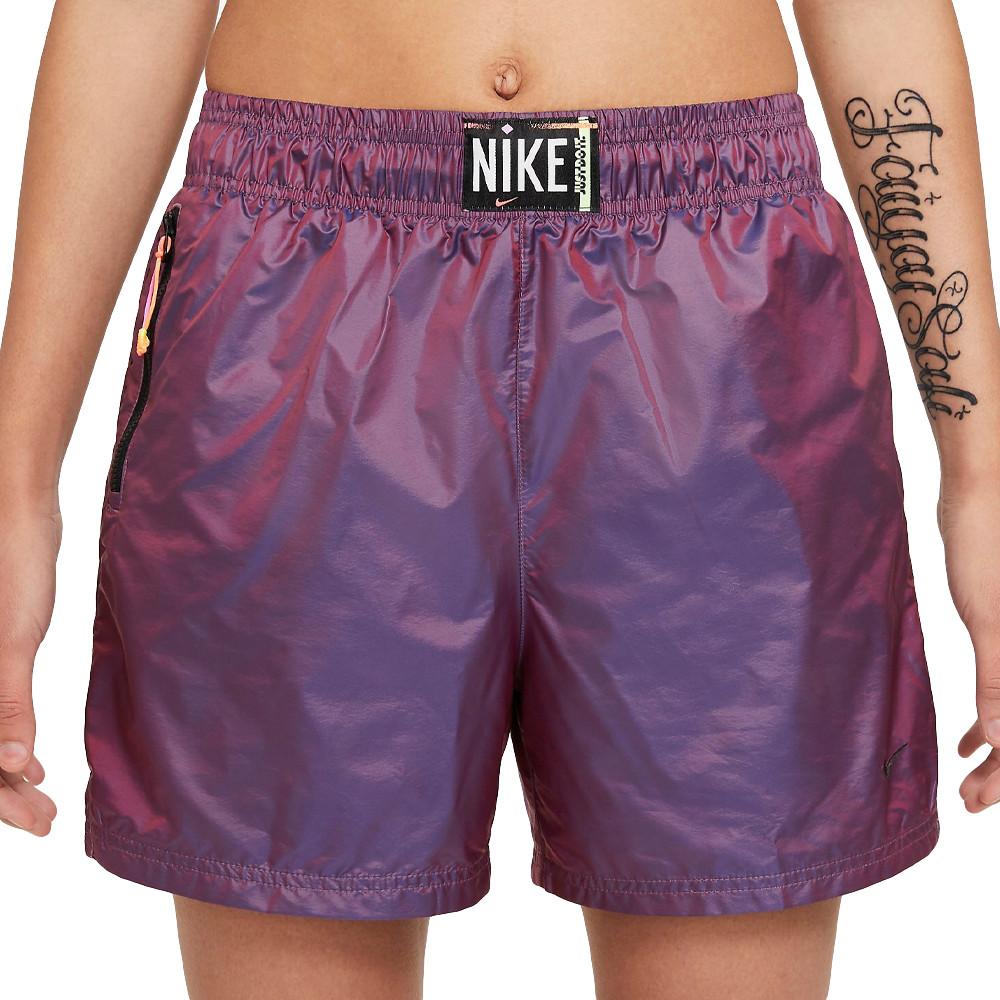 Short de running Irisé Femme Nike Wash pas cher