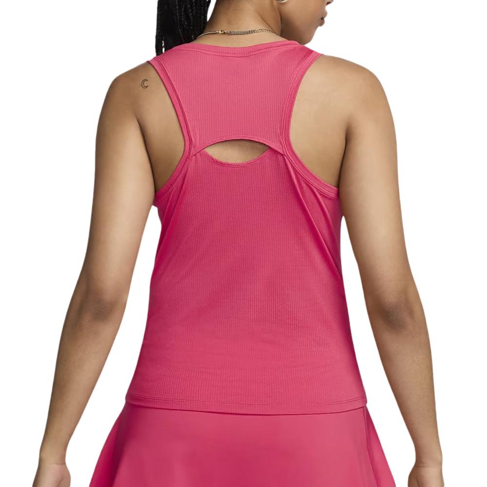 Débardeur Rose Femme Nike Nkct vue 2