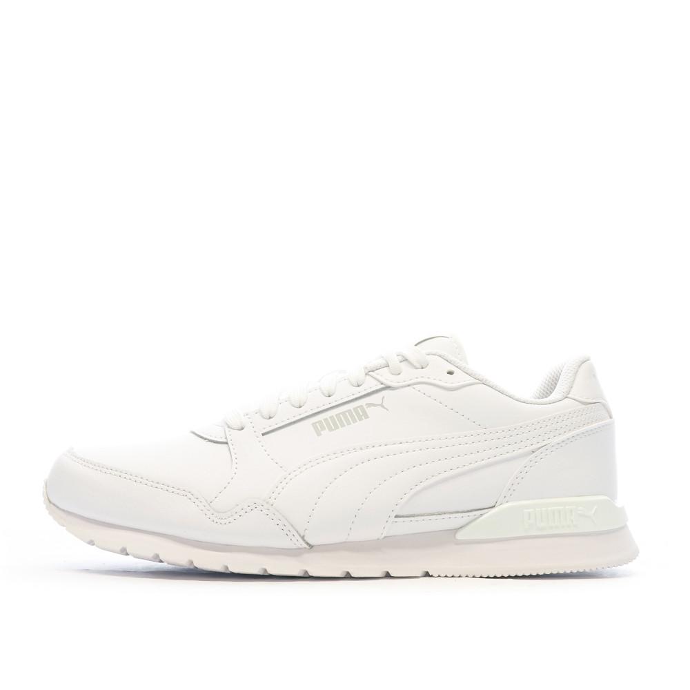 Baskets Blanches Homme Puma St Runner V3 L pas cher
