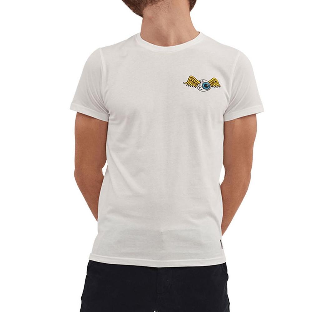 T-shirt Blanc Homme Von Dutch EYE pas cher