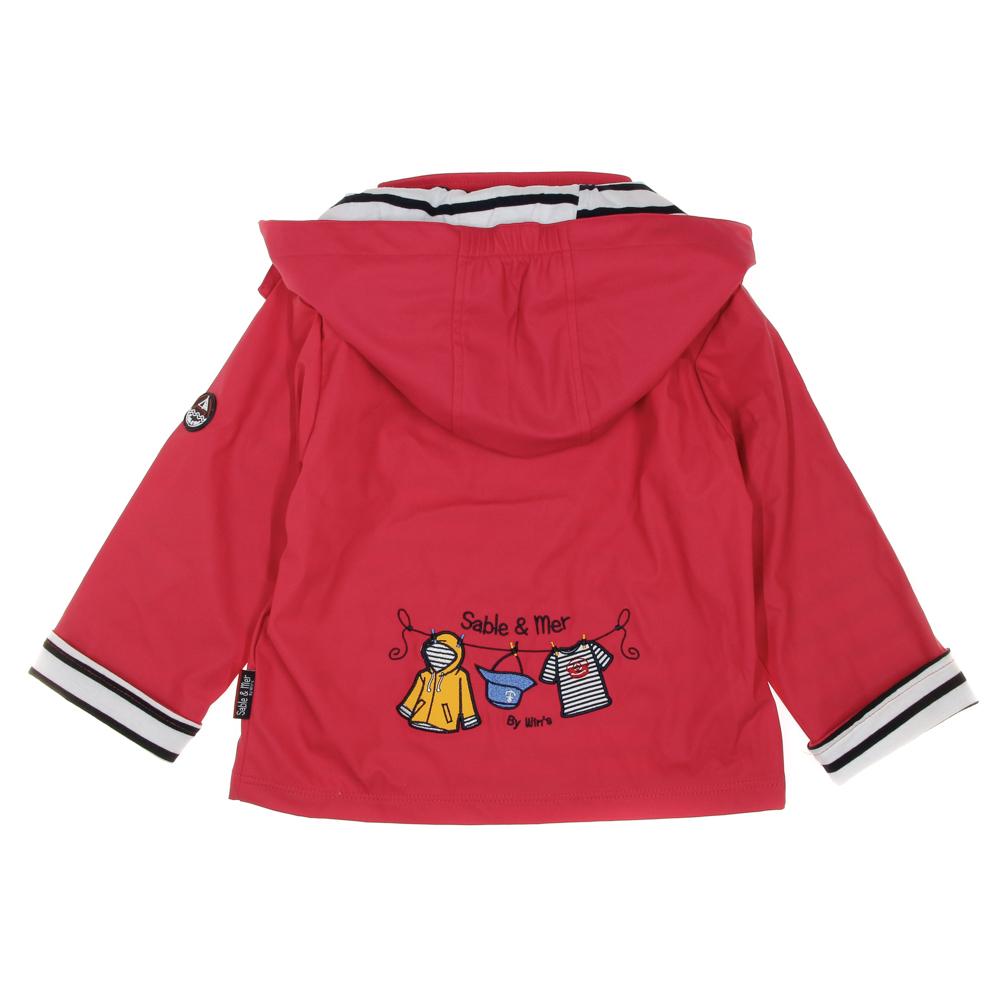 Parka ciré Rose Fille Win's Junior vue 2