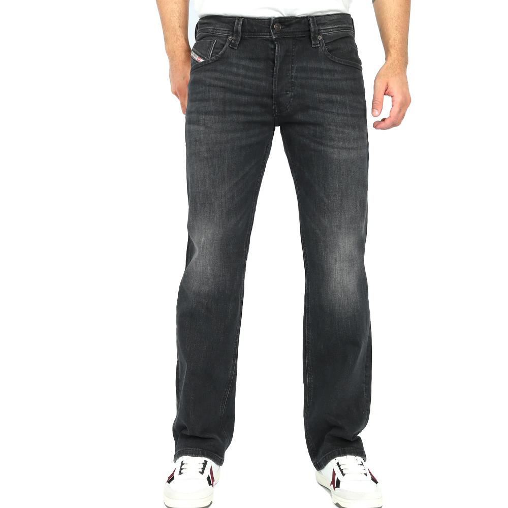 Jean Straight Gris Foncé Homme Diesel Larkee pas cher