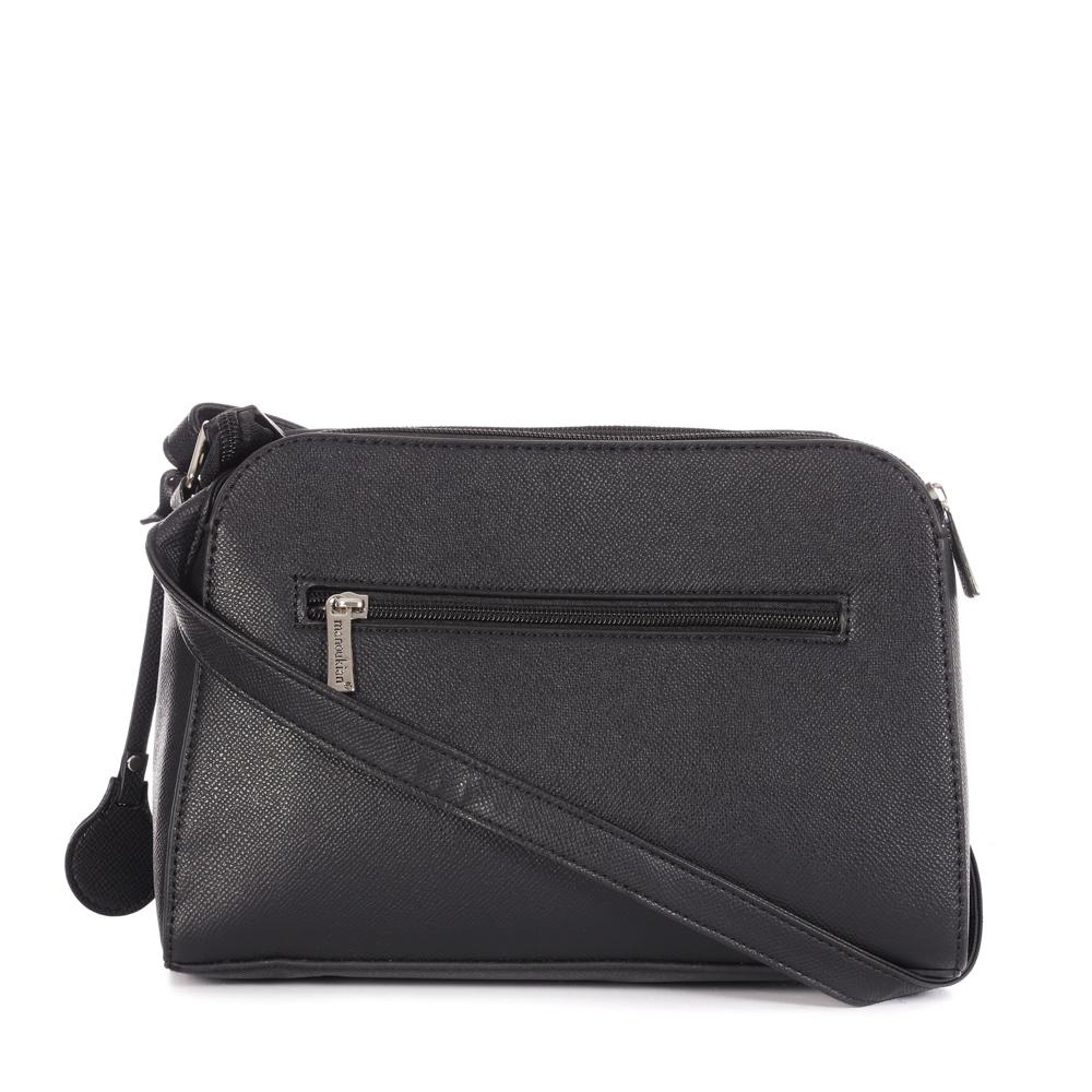 Sac à Bandoulière Noir Femme Manoukian OLIVIA vue 3