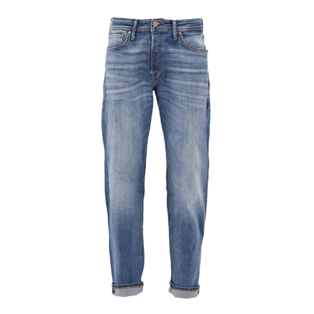 Jean Regular Bleu Homme Jack & Jones Mike pas cher