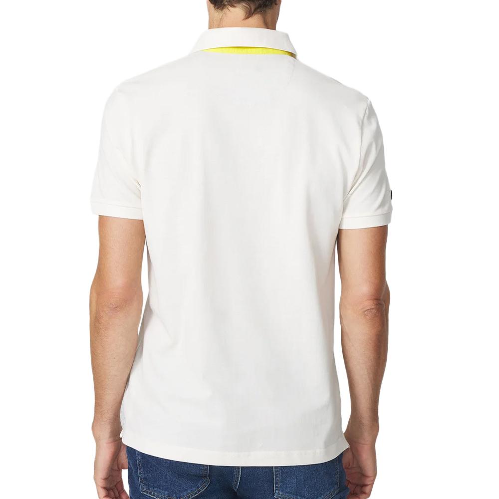 Polo Blanc Homme TBS CLIDEPOL vue 2