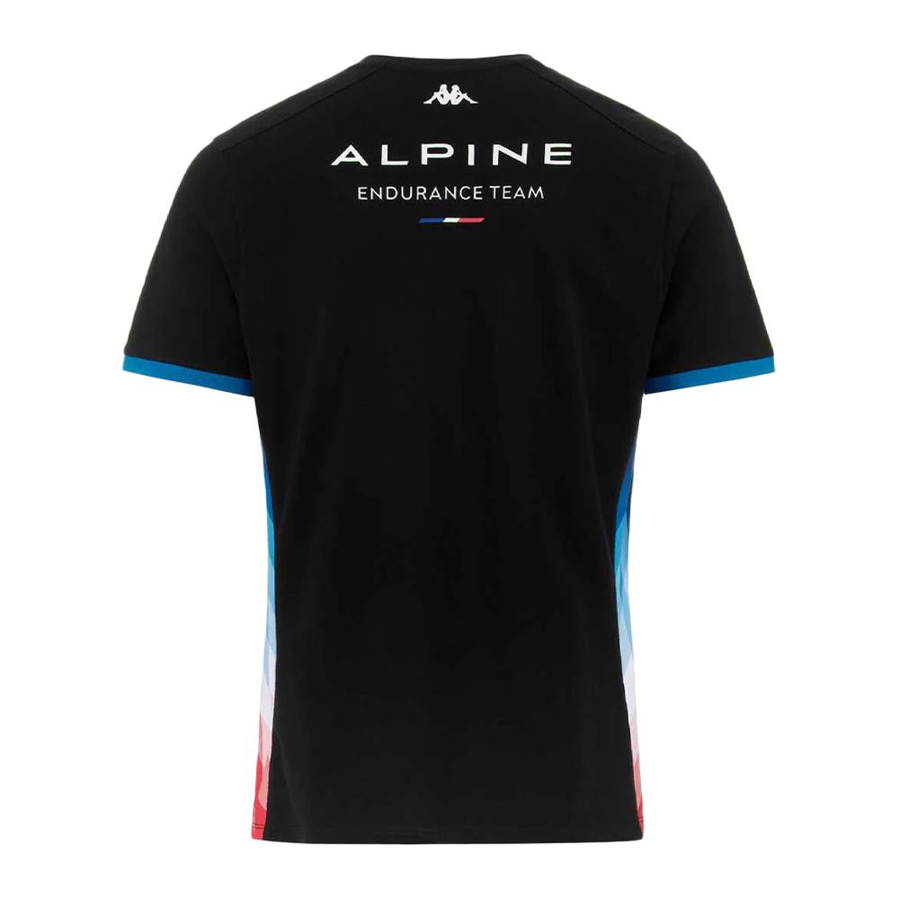 T-shirt Noir/Turquoise Homme Kappa Adirend vue 2
