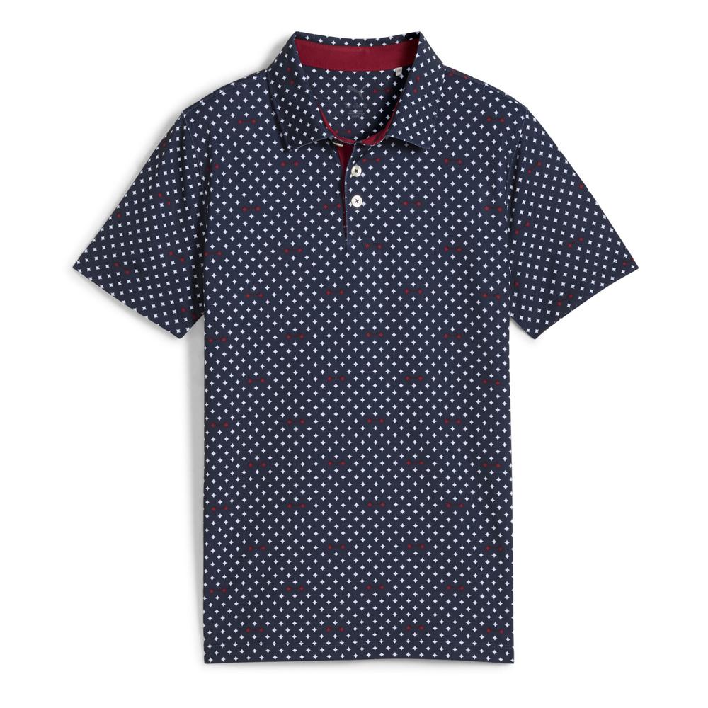 Polo de Golf Marine Garçon Puma Boys Mattr Burgh pas cher