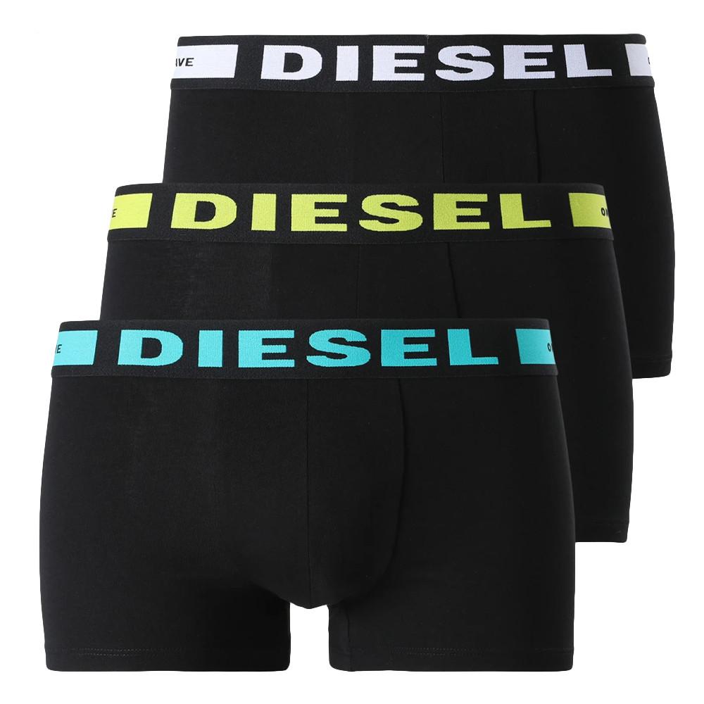 X3 Boxers Noir Homme Diesel Trunks pas cher