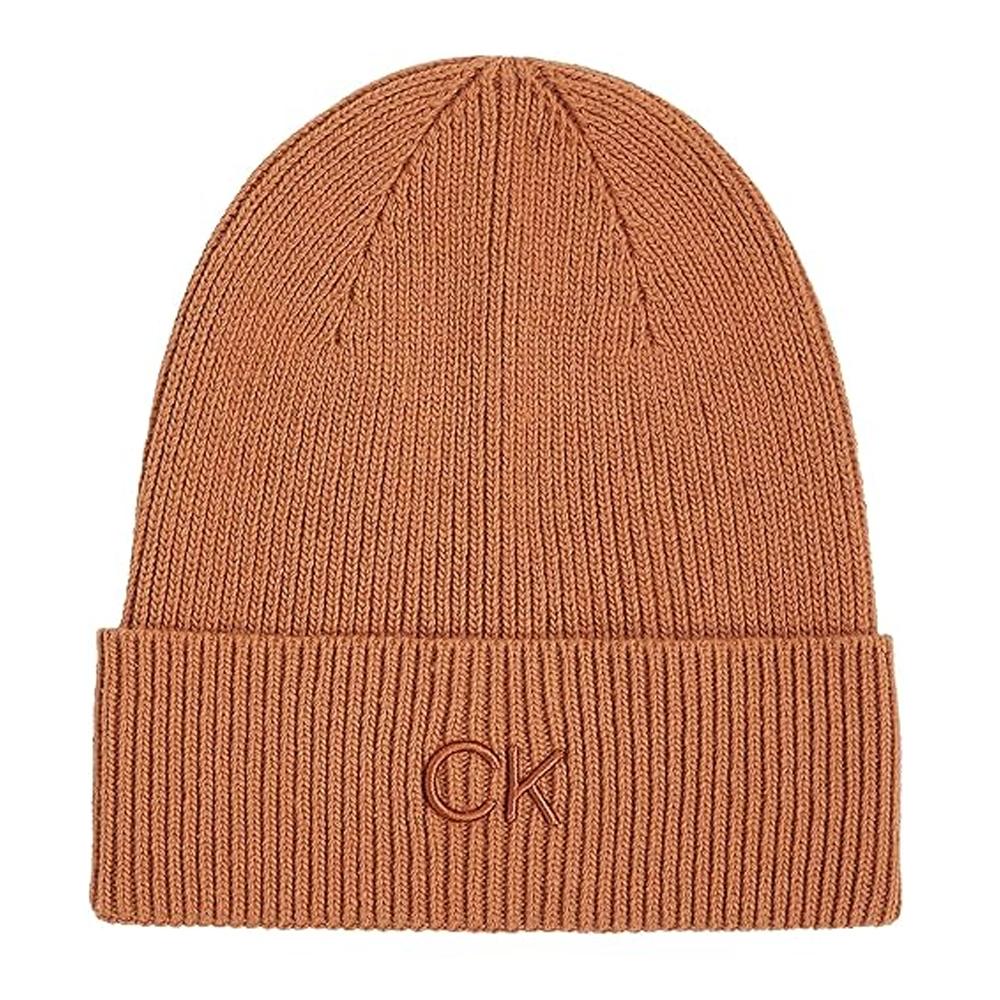 Bonnet Camel Femme Calvin Klein Jeans Fine pas cher