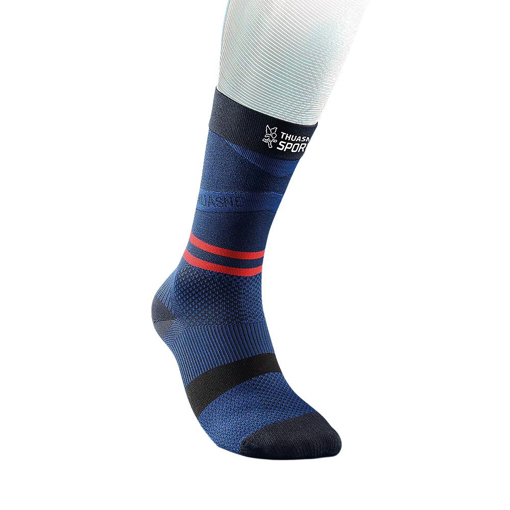 X1 Paire de Chaussettes de compression mi-mollet Run/Trail UP ACTIV pas cher
