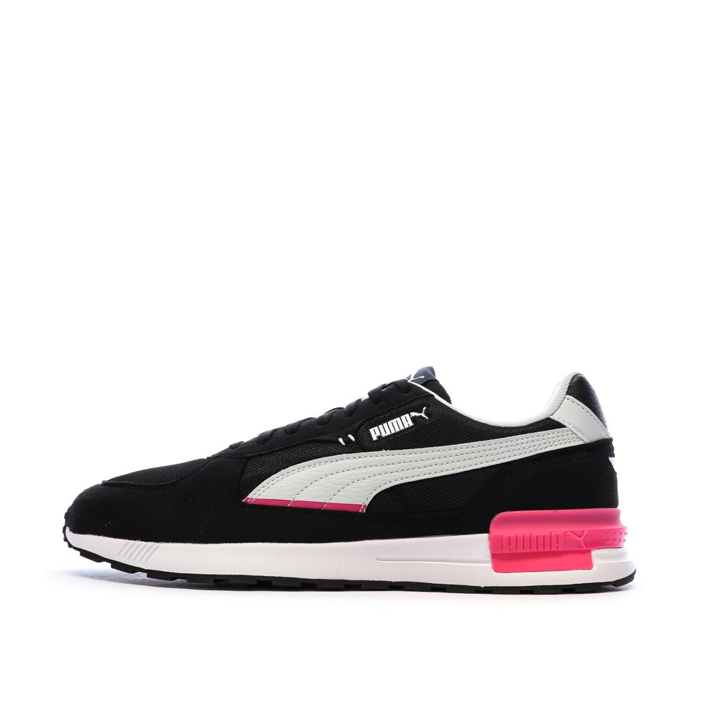 Baskets Noires/Blanc/Rouges Homme Puma Graviton pas cher