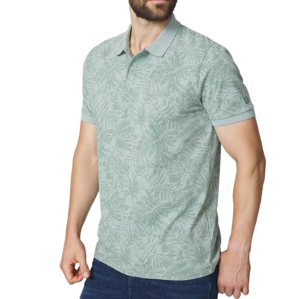 Polo Vert Homme TBS Polo pas cher