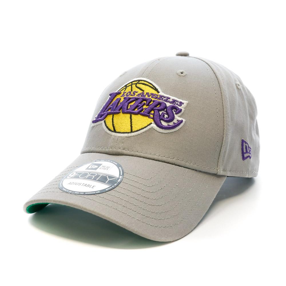Casquette Grie Homme New Era Headwear New Era Los Angeles Lakers pas cher