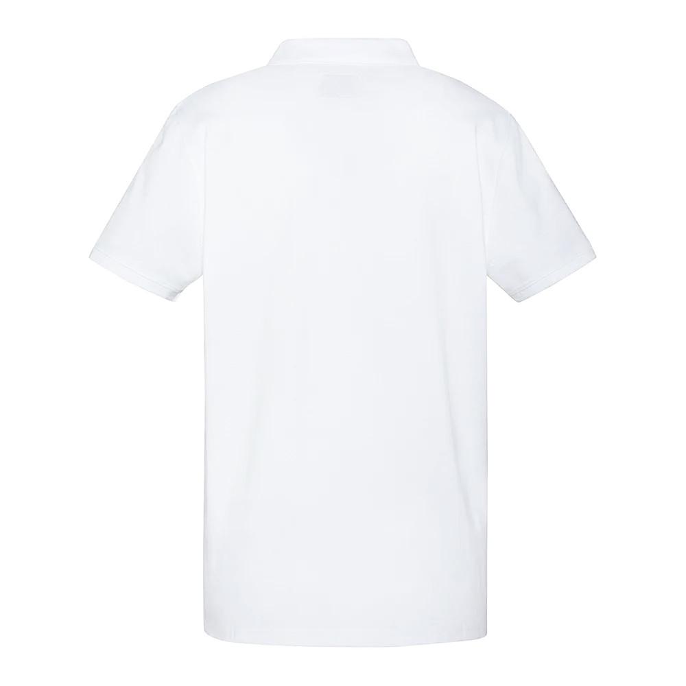 Polo Blanc Homme Schott S0022 vue 2