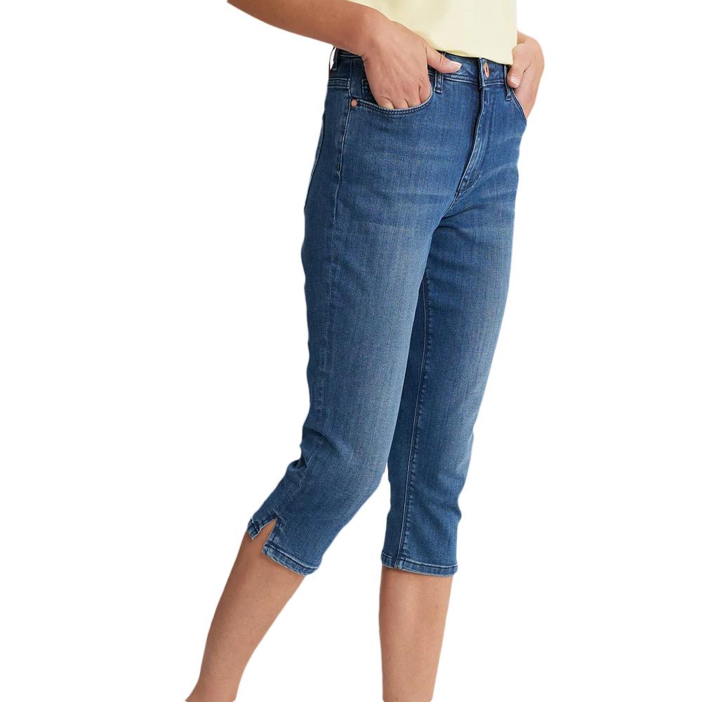 Pantacourt Bleu Femme TBS AMBERDRE pas cher