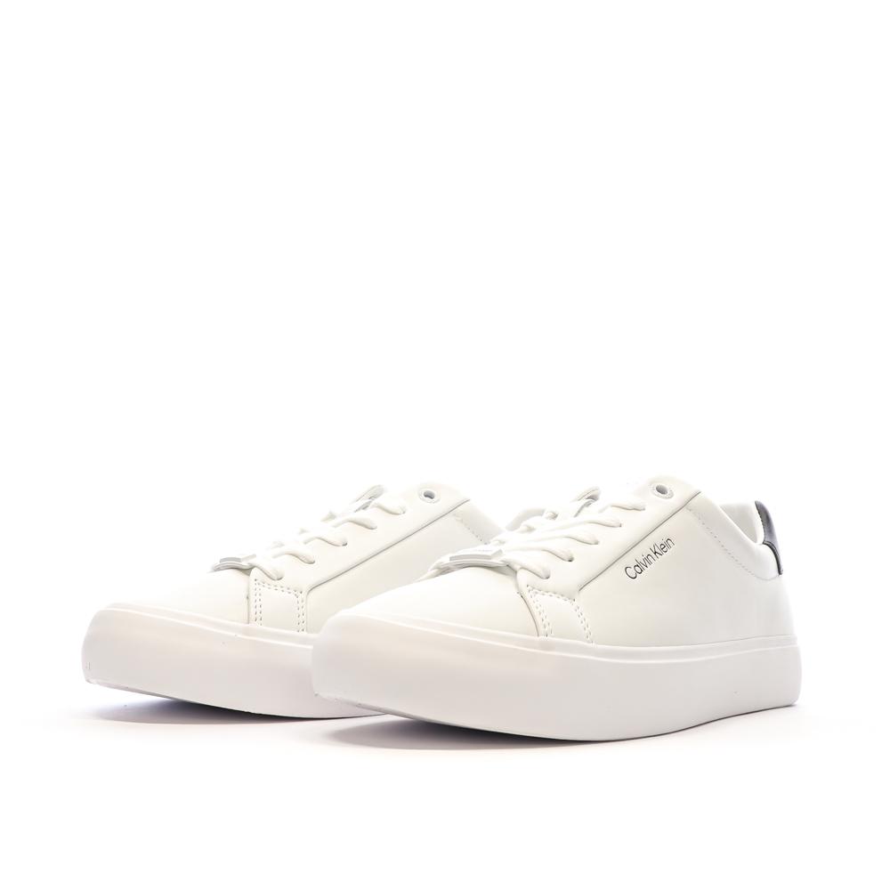 Baskets Blanches Femme Calvin Klein Jeans Vulcanized vue 6